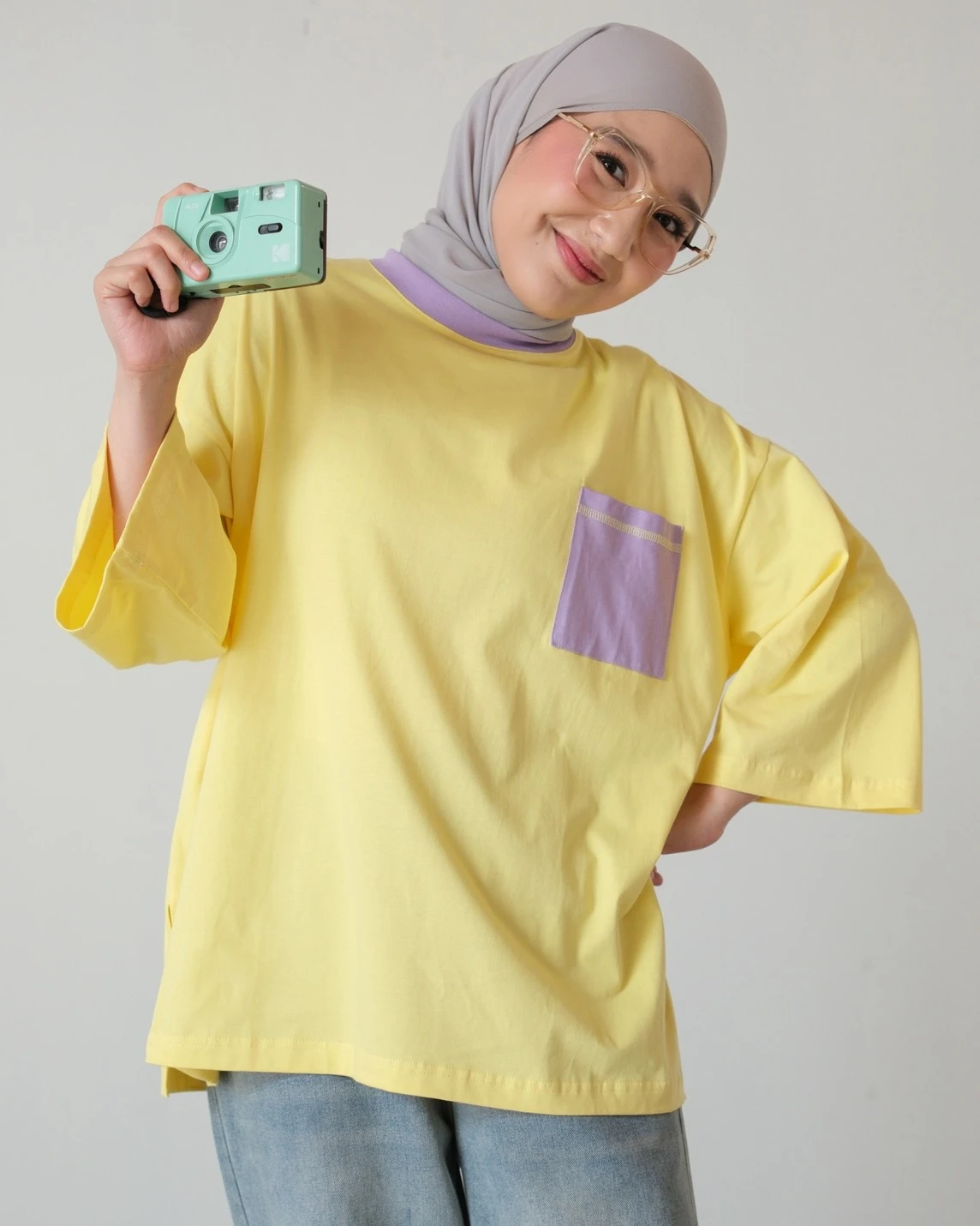 Renoa Boxy T-Shirt Boxy Yellow