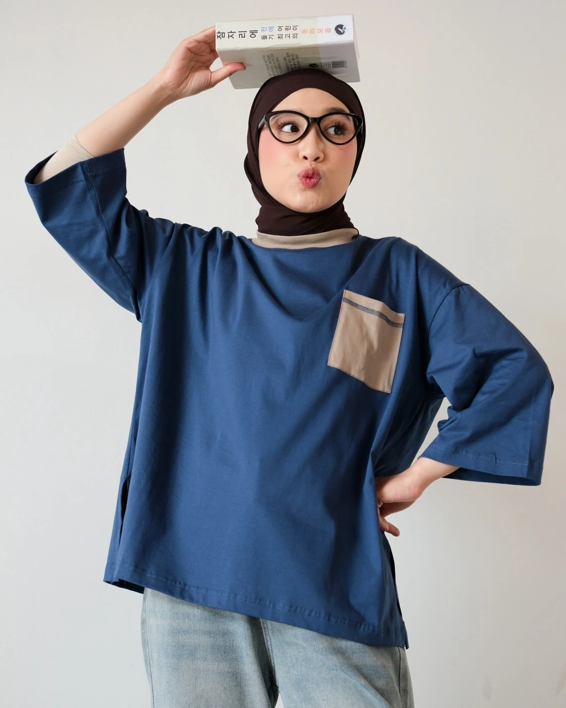 Renoa Boxy T-Shirt Boxy Atlantic Sea