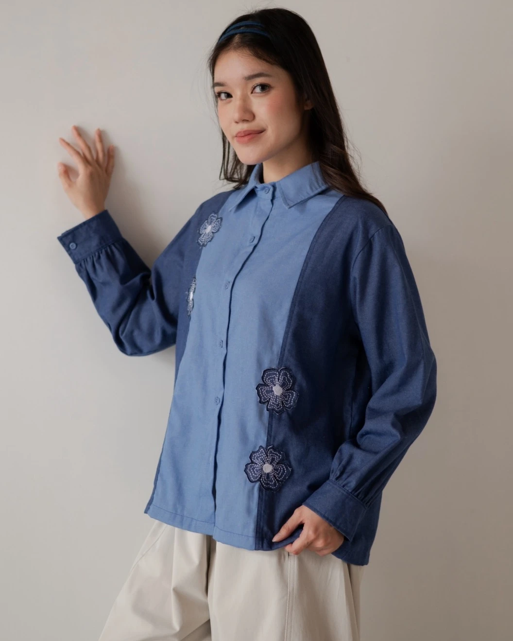 Sinshina Shirt Light Blue - Image 3