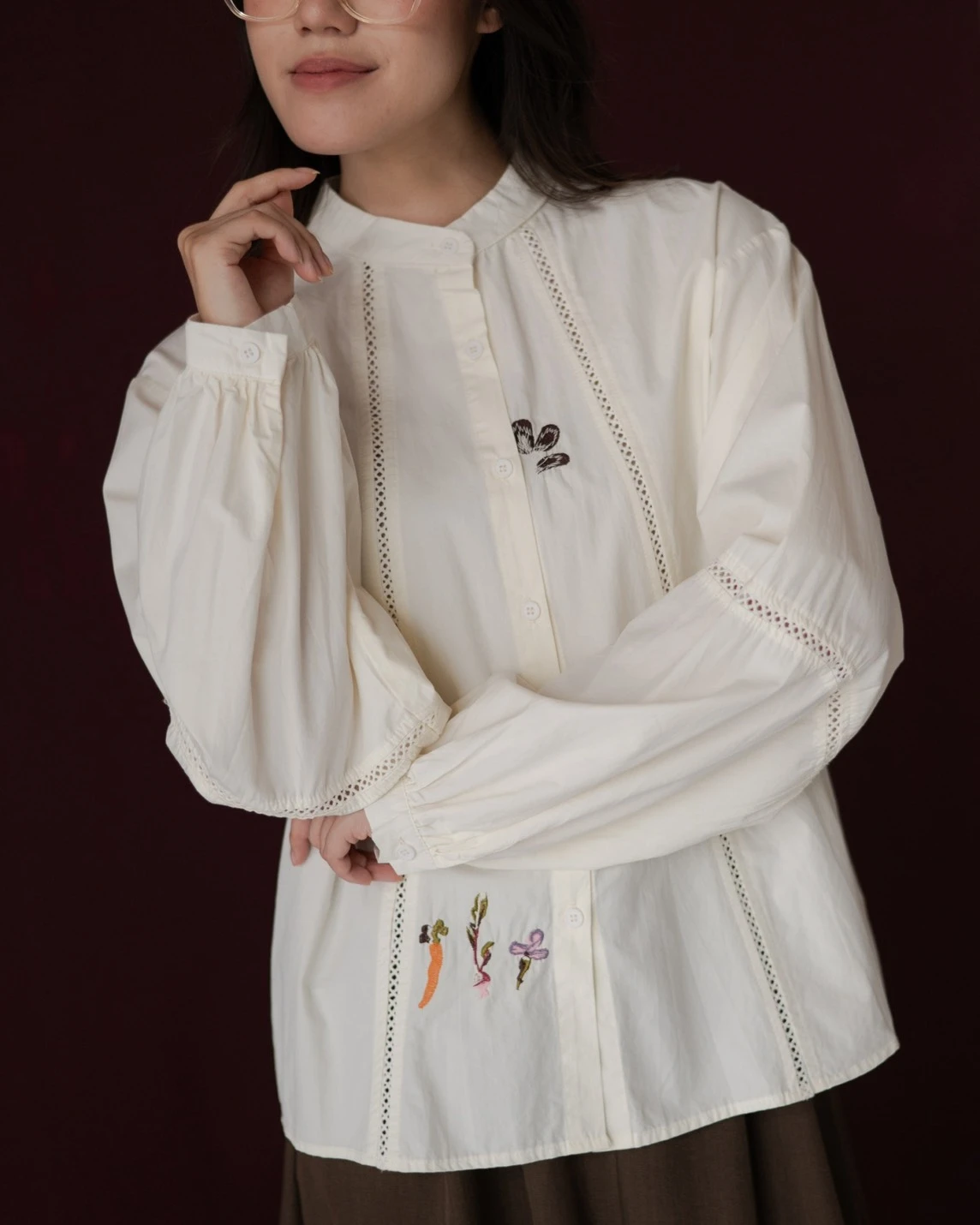Alternative view of Ulfiza Shirt Kode 536N Ivory