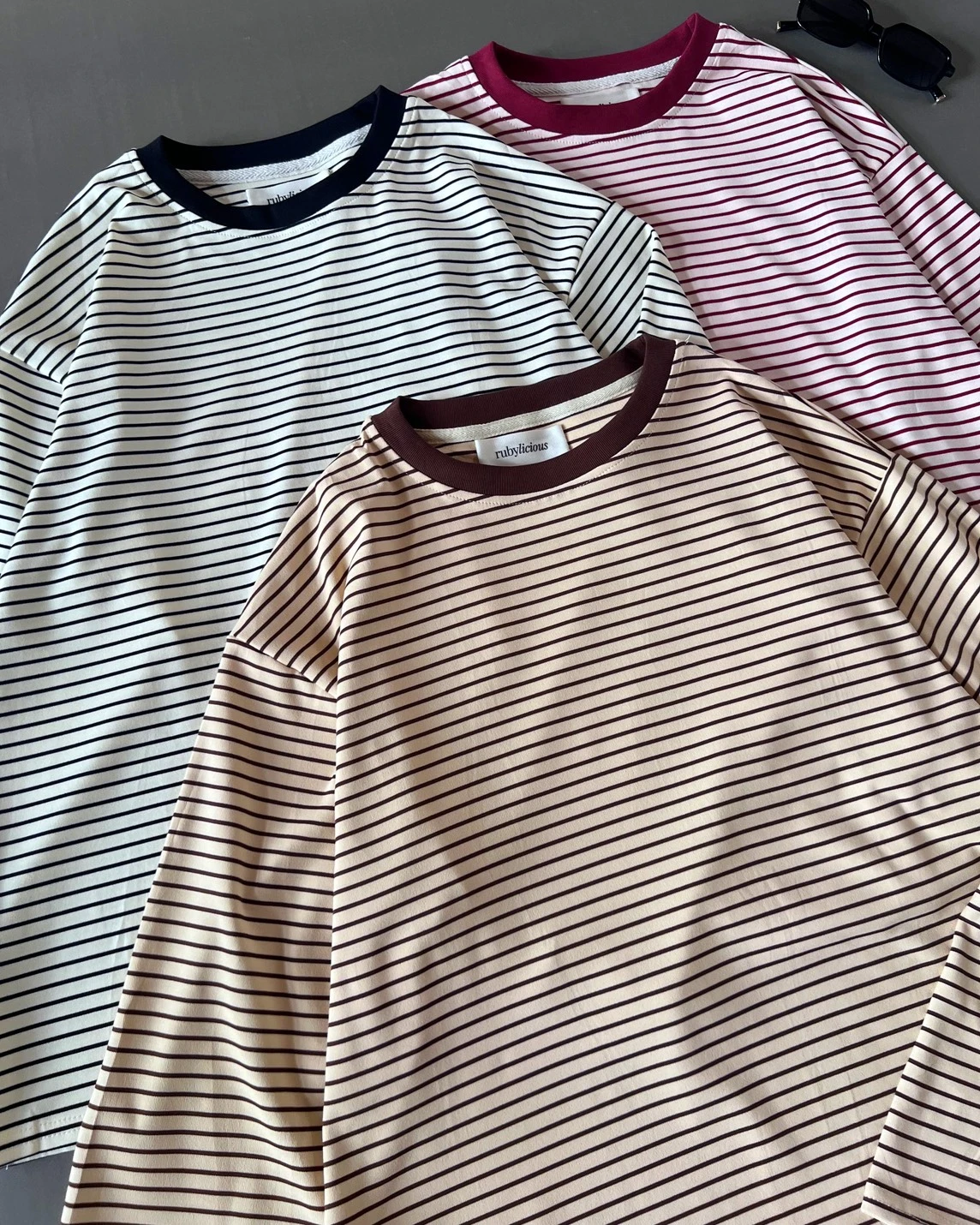 Alternative view of Ensley Stripe Longsleeve Kode 210P Coffee