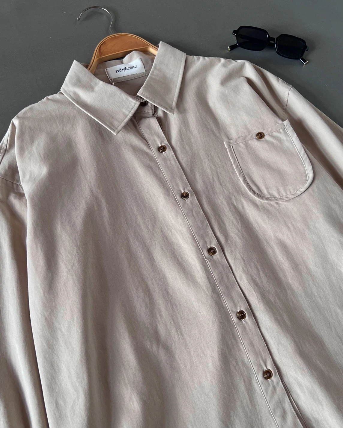 Alternative view of Tesya Shirt Kode 2448 Beige