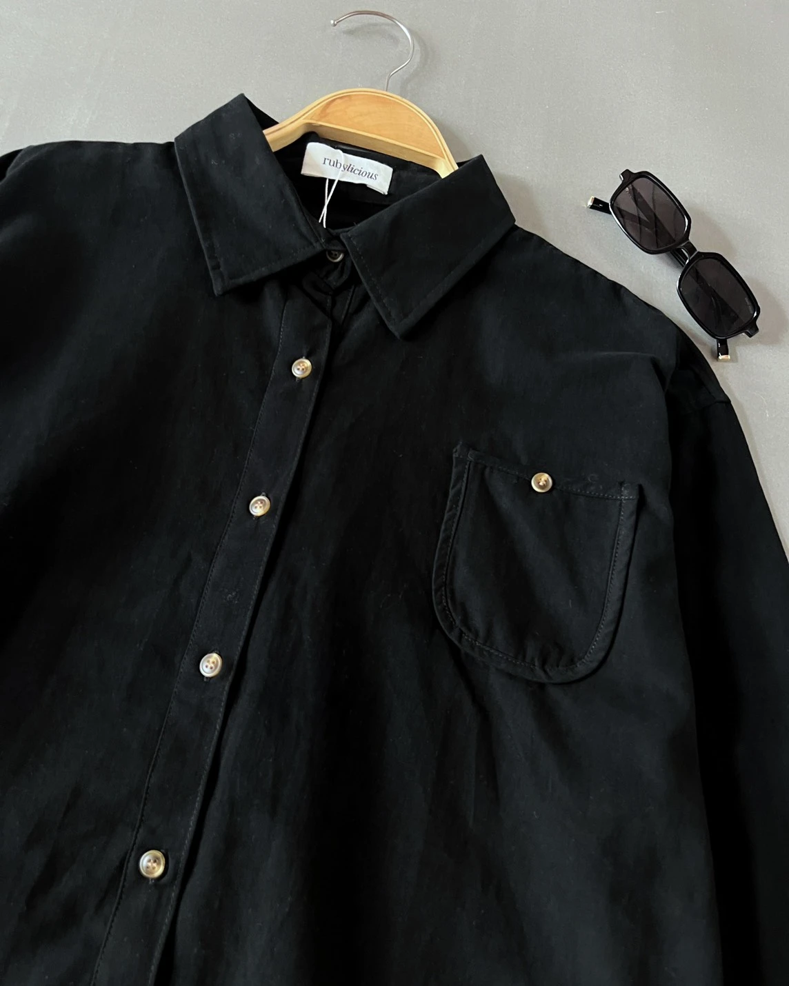 Alternative view of Tesya Shirt Kode 2448 Black