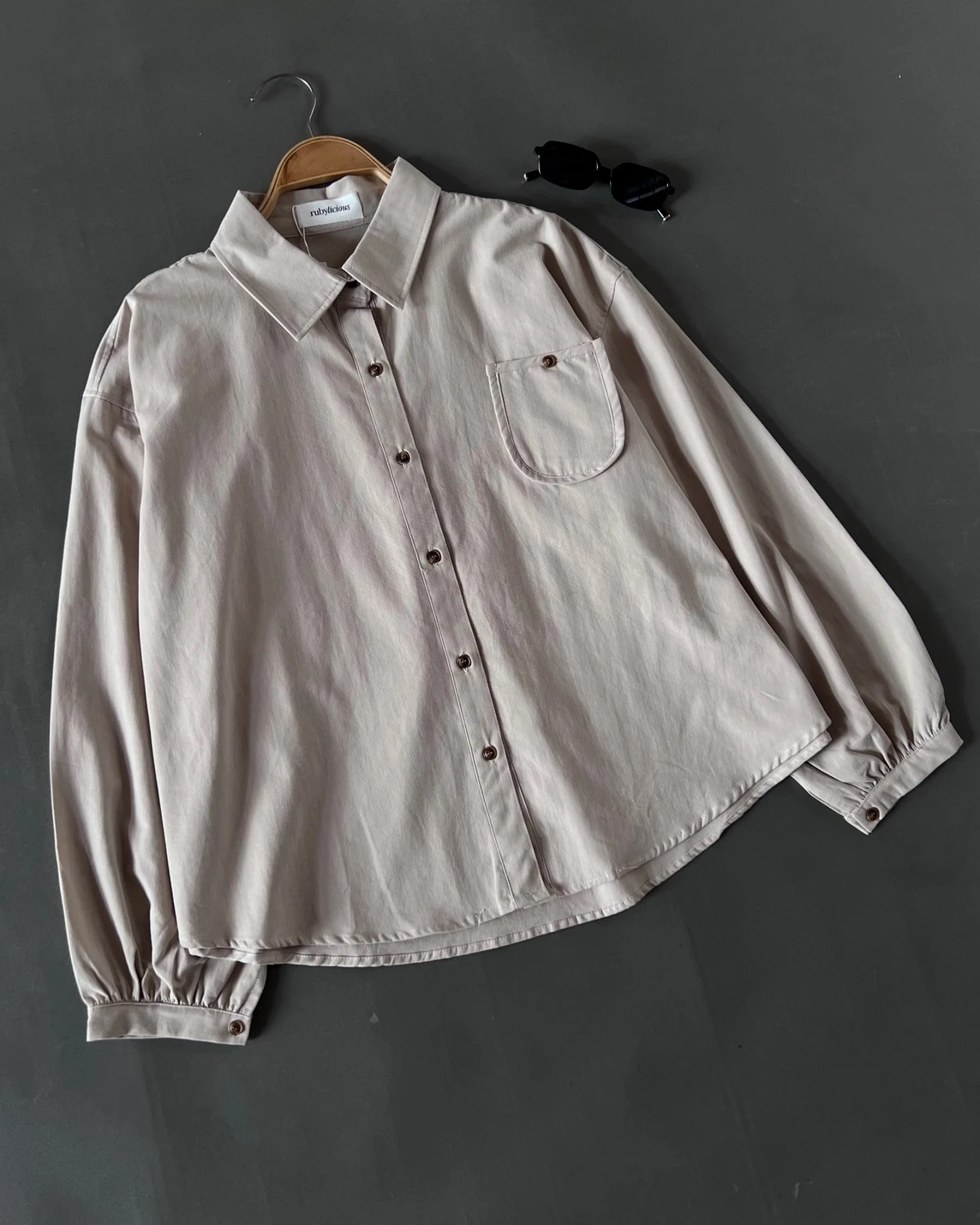Tesya Shirt Kode 2448 Beige