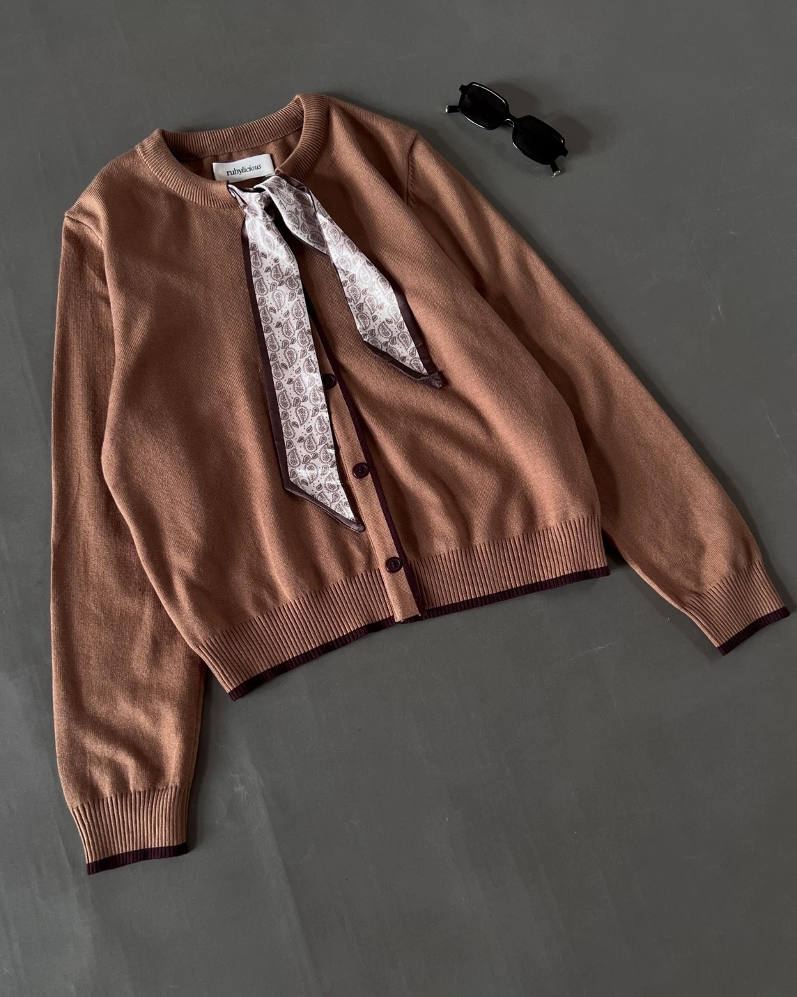Alternative view of Ginza Longsleeve Kode 203O Brown