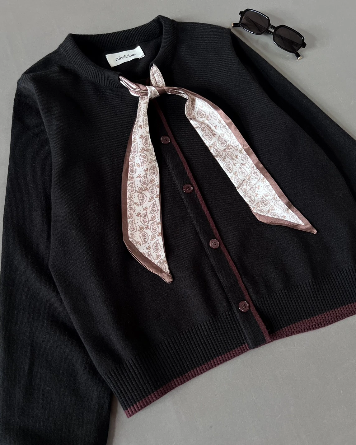 Ginza Longsleeve Kode 203O Black - Image 2