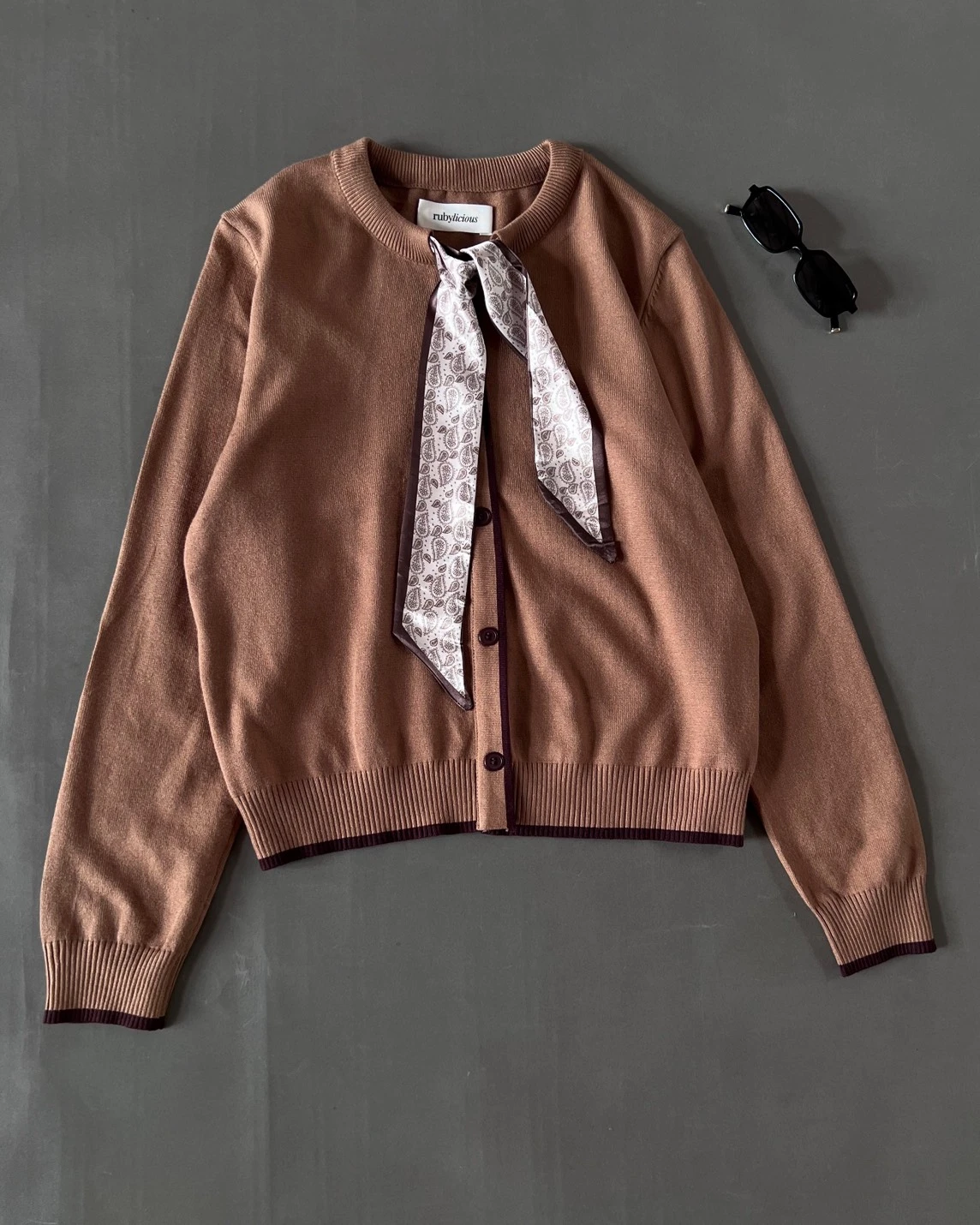 Ginza Longsleeve Kode 203O Brown