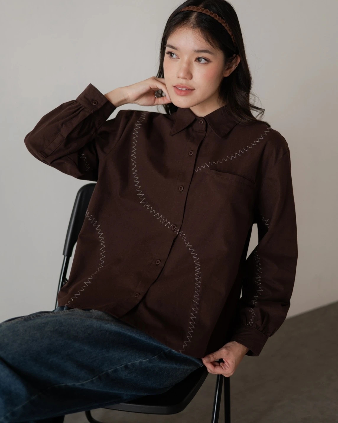 Alternative view of Lodya Shirt Coffee