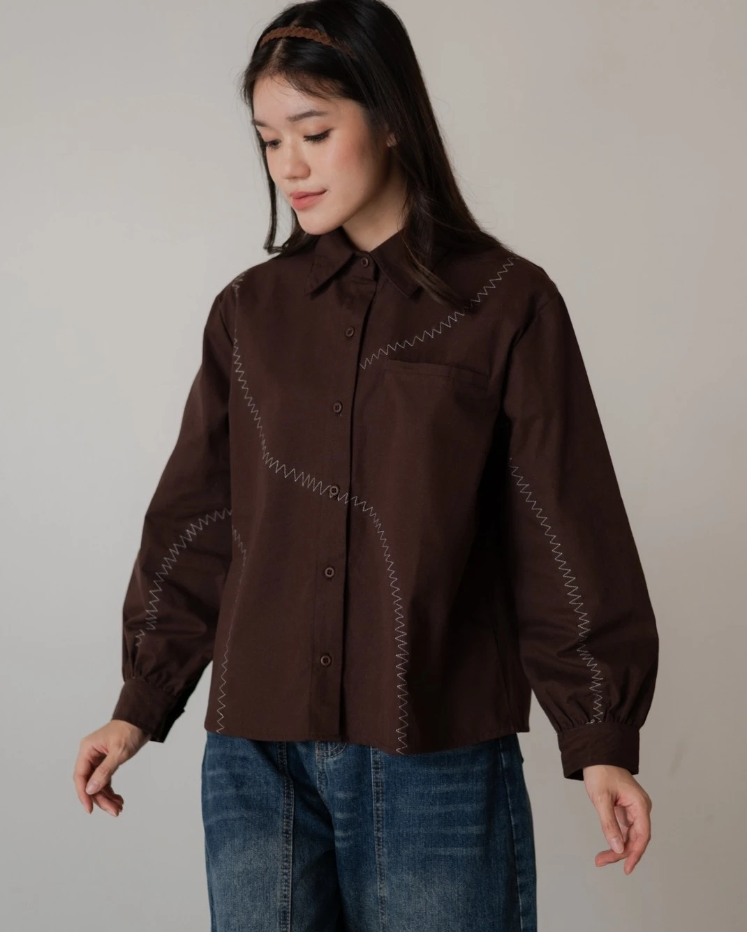 Lodya Shirt Coffee