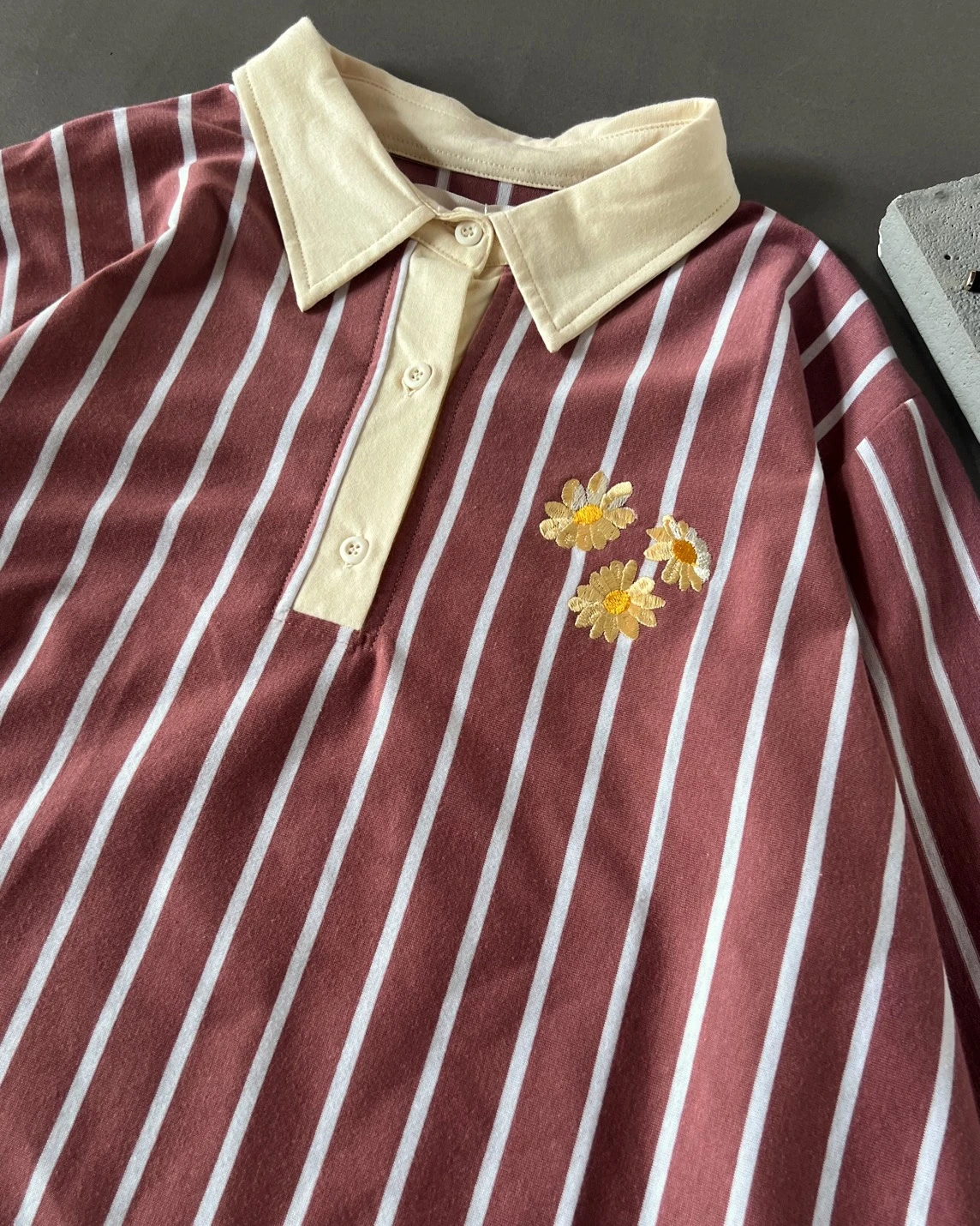 Alternative view of Wooney Shirt Dusty Rose-Bw
