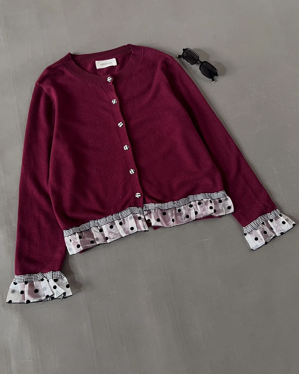 Xelbya Cardi Kode 664N Maroon