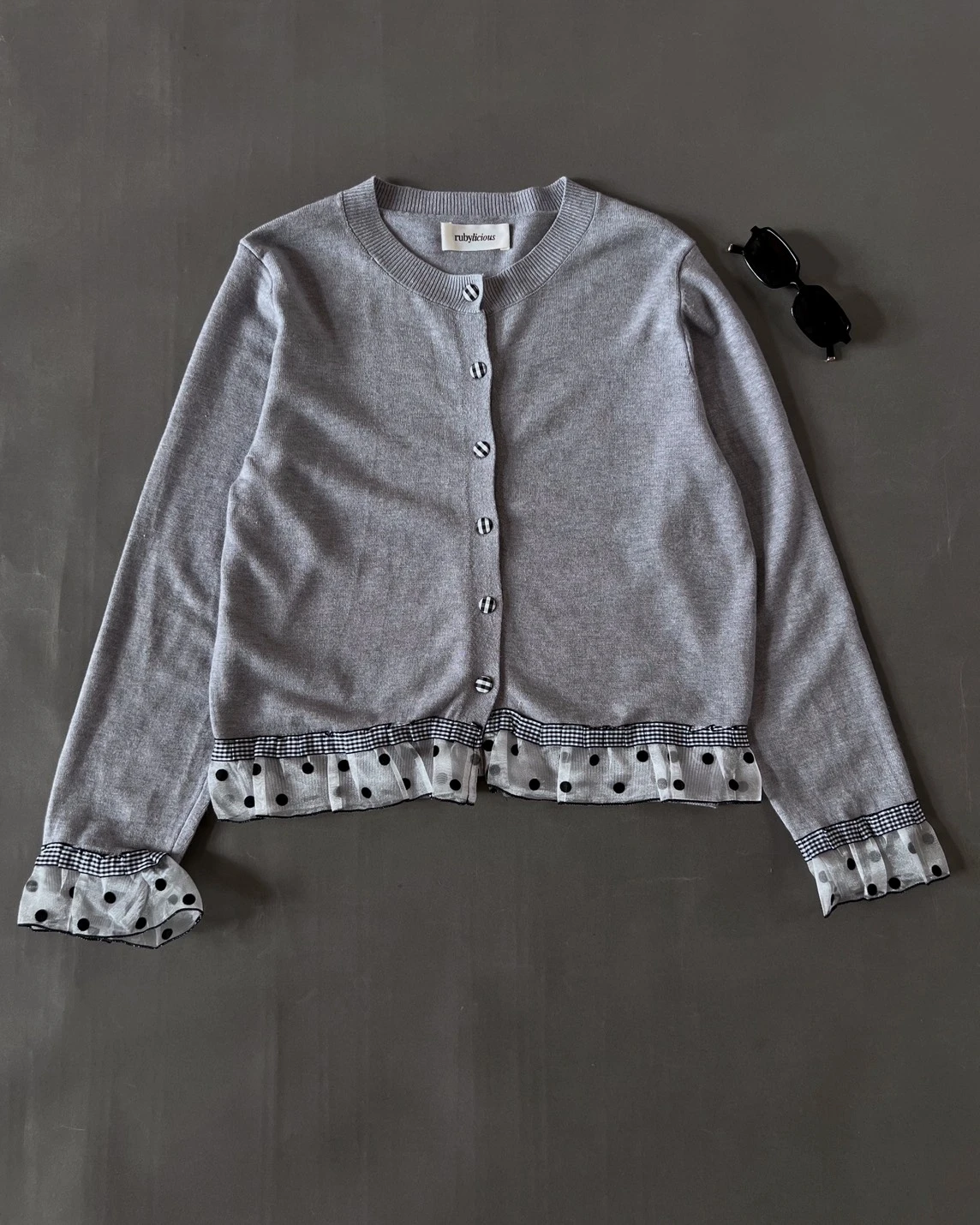 Xelbya Cardi Kode 664N Grey