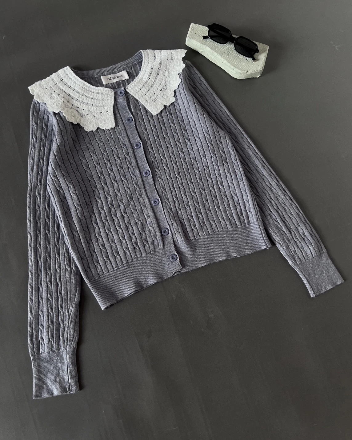 Yazra Longsleeve Kode 657N Grey - Image 3