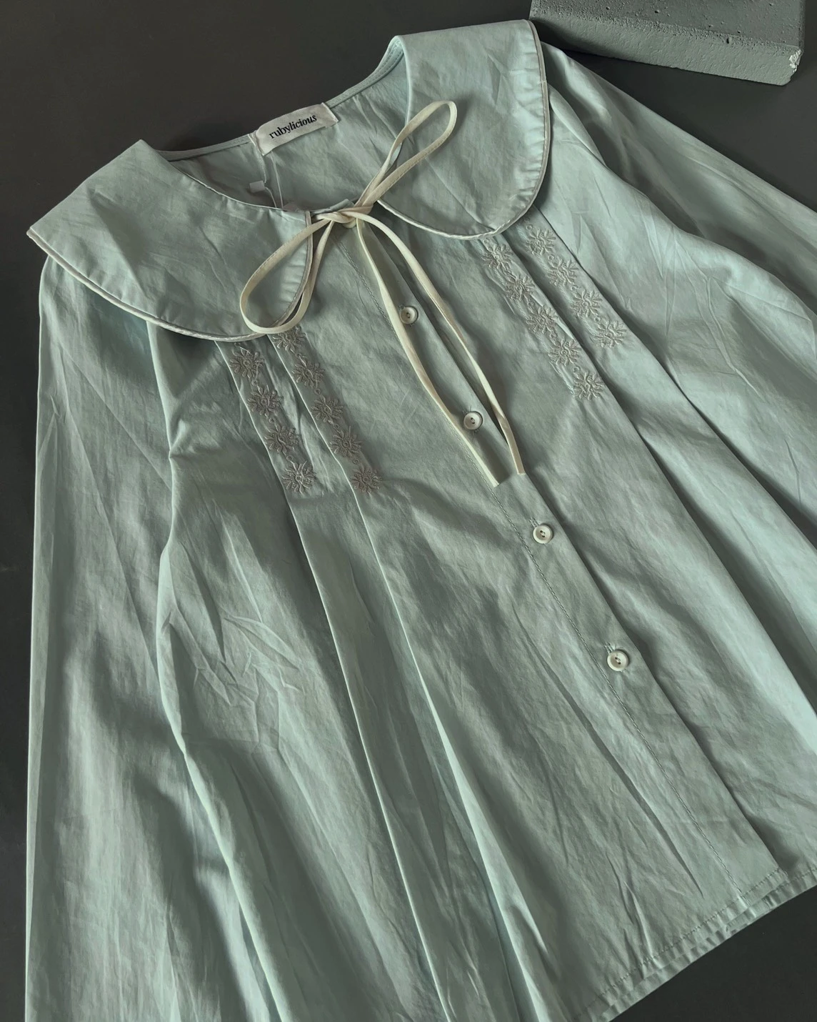 Alternative view of Yumna Shirt Kode 80133 Mint
