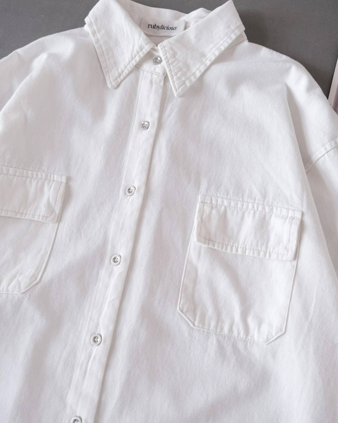 Alternative view of Ansya Shirt Kode 2125 Broken White
