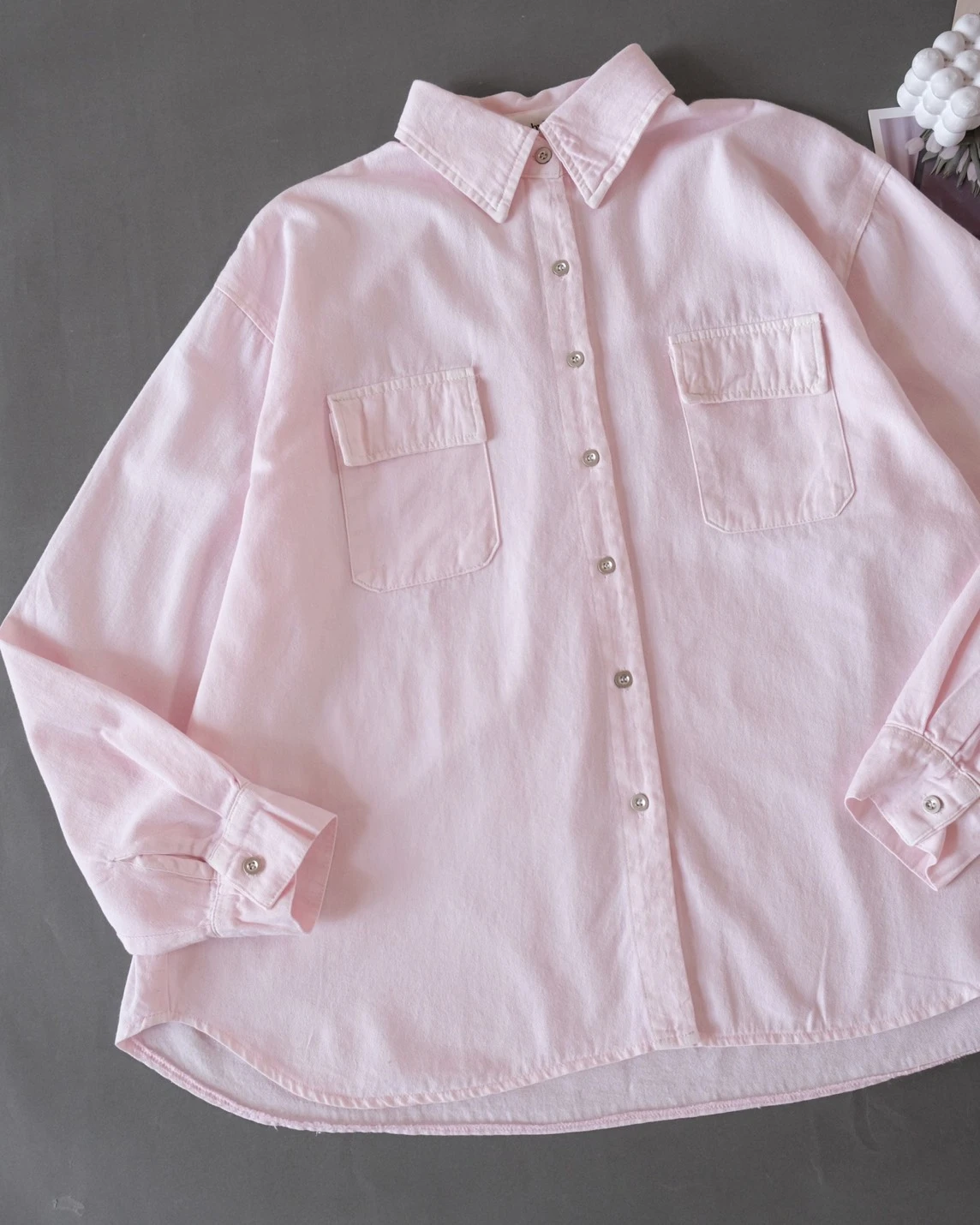 Alternative view of Ansya Shirt Kode 2125 Baby Pink