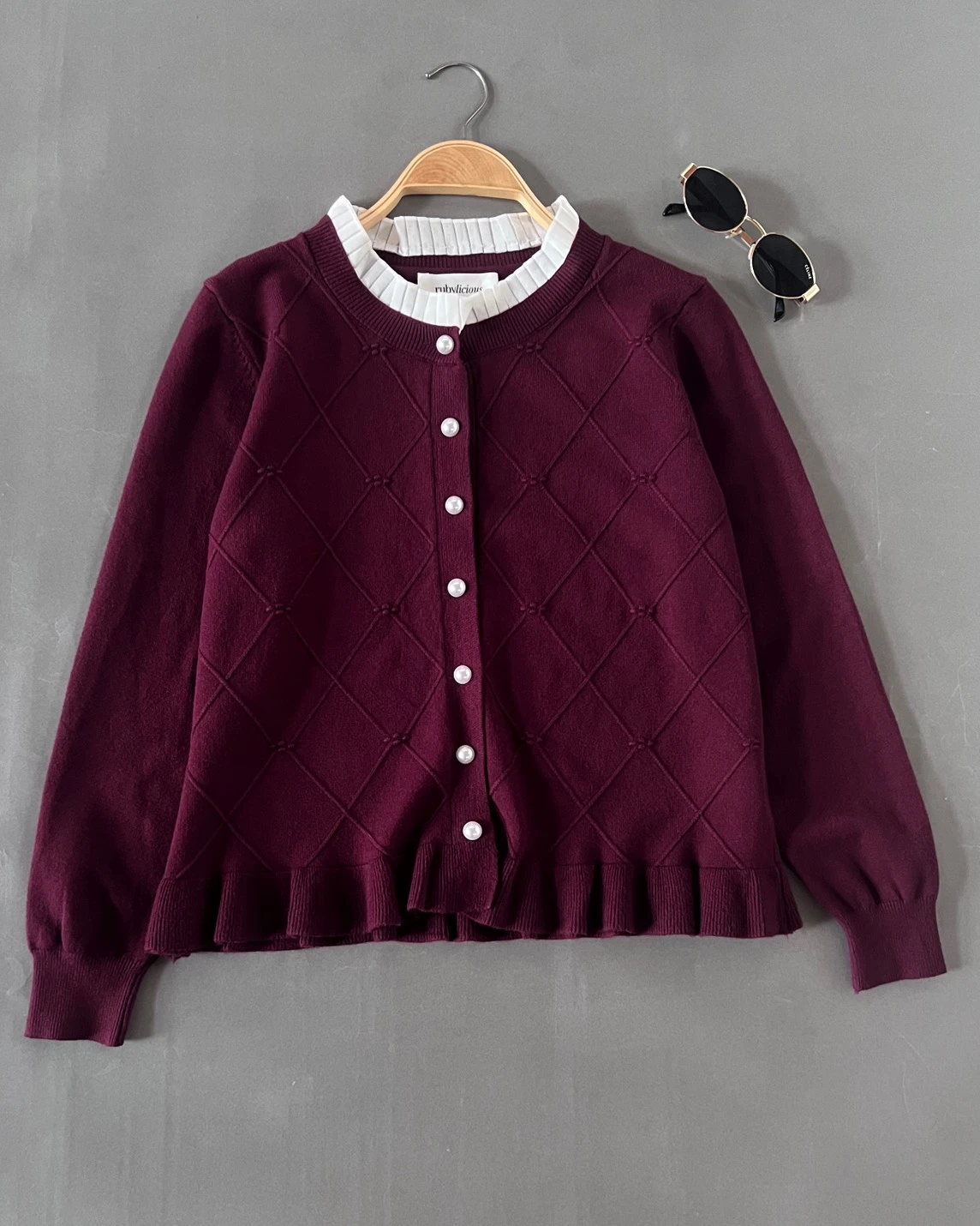 Alternative view of Calosa Cardi Kode 66P Maroon