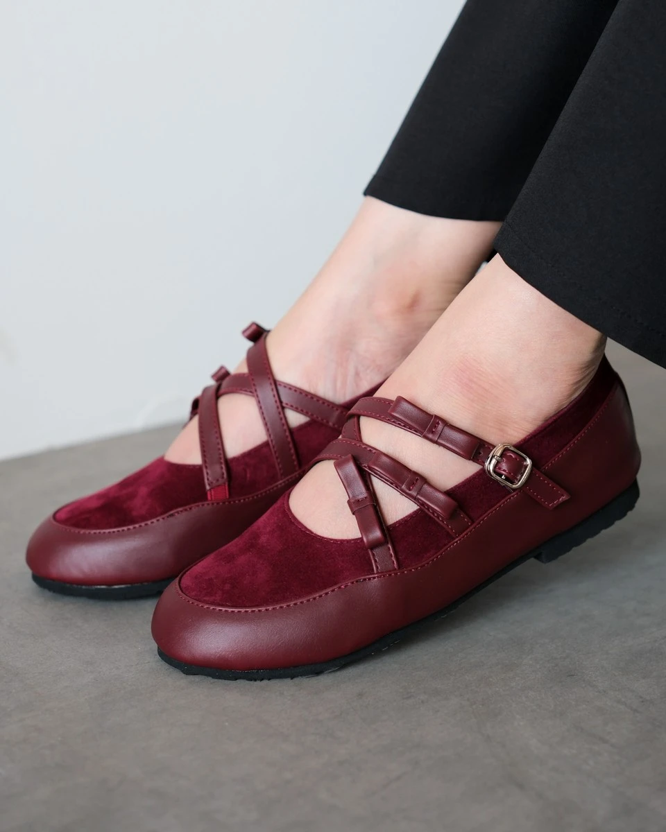 Medelin Shoes Maroon