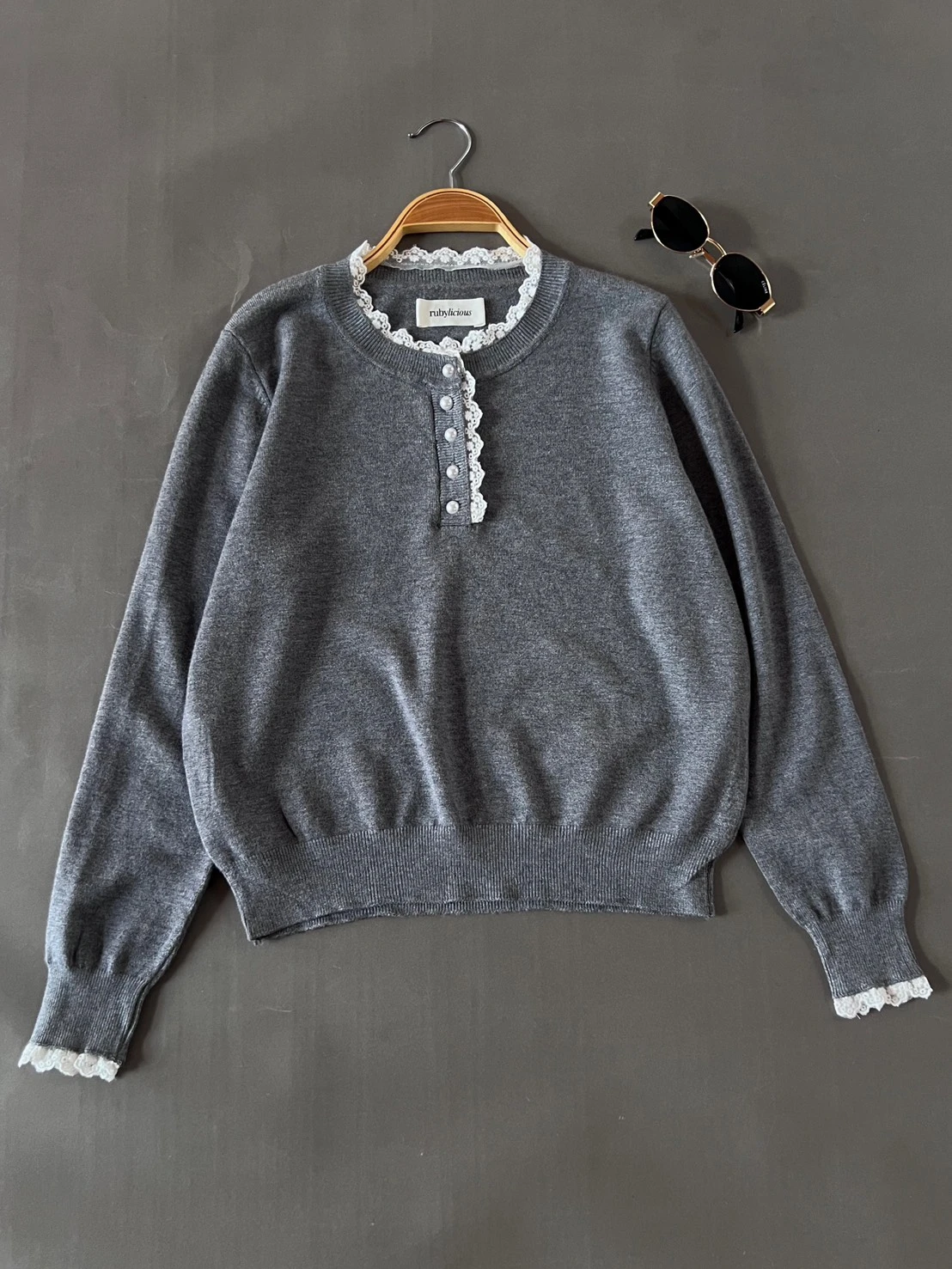 Eryel Longsleeve Kode 170 O Misty Grey