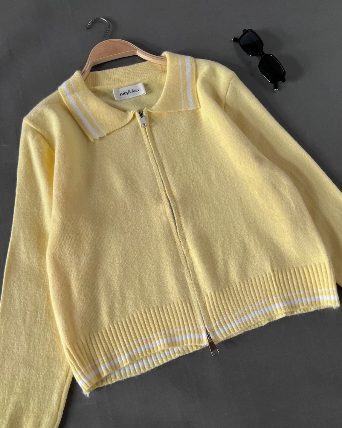 Gayle Knit Jacket Kode 71P Yellow