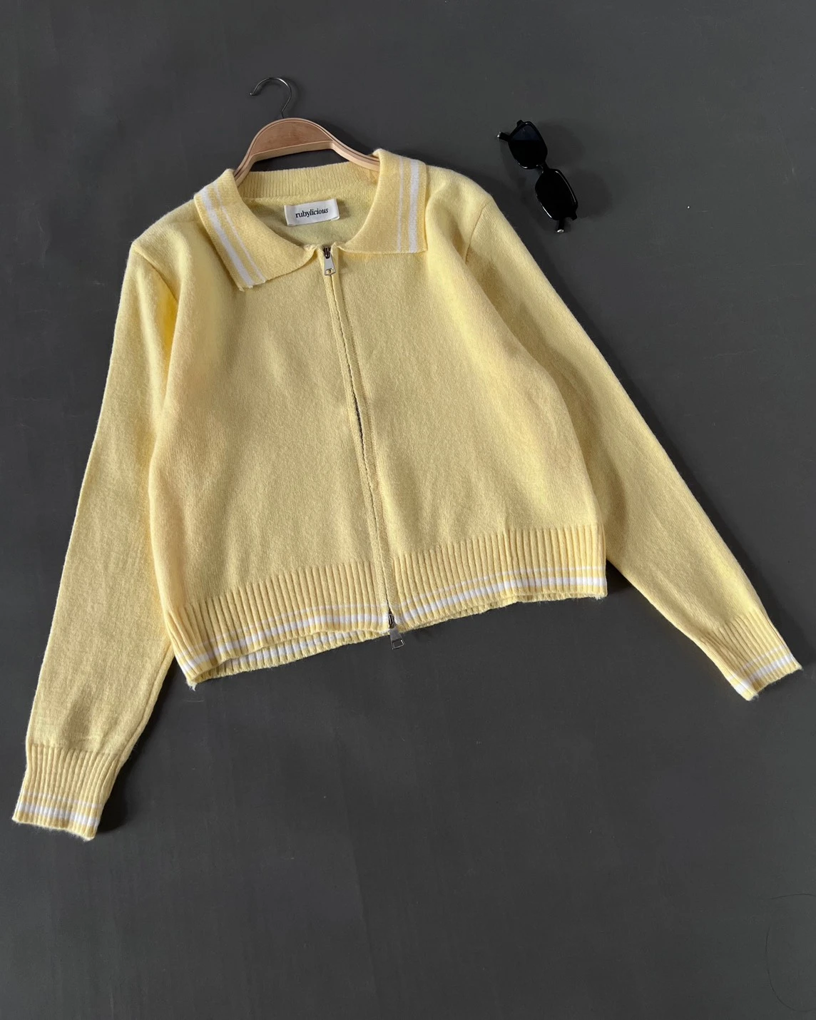 Alternative view of Gayle Knit Jacket Kode 71P Yellow
