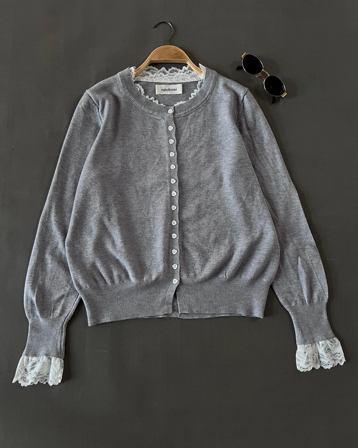 Alternative view of Hideya Cardi Kode 195N Misty Grey
