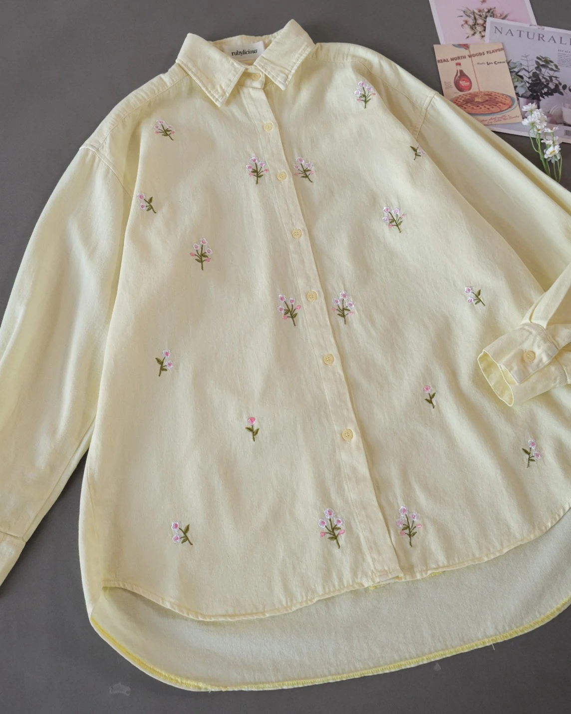 Alternative view of Helza Shirt Kode 4024 Yellow