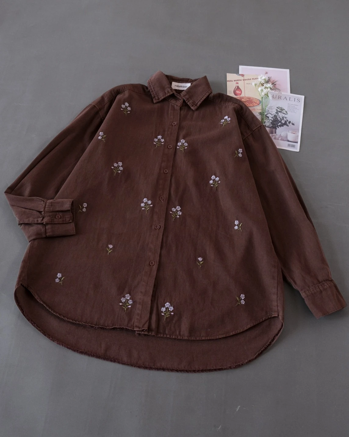 Alternative view of Helza Shirt Kode 4024 Coffee
