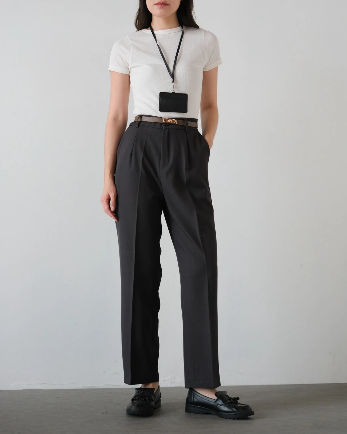 Hiana Pants Kode 237N Dark Grey