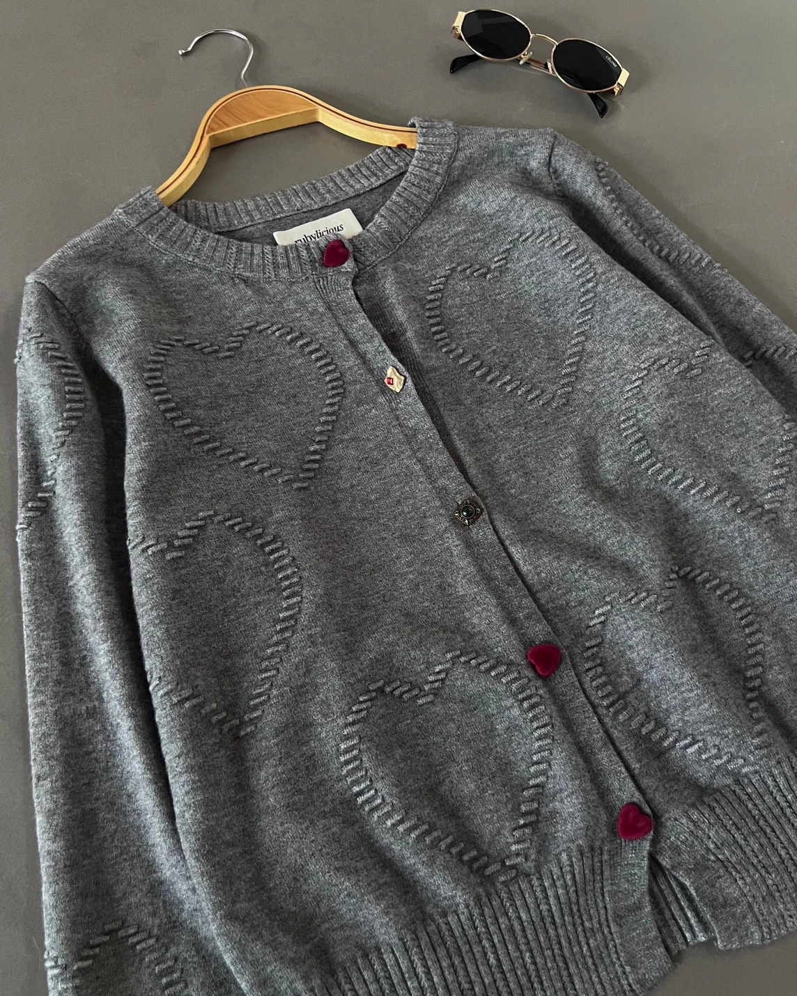 Ileya Cardi Kode 407 O Grey