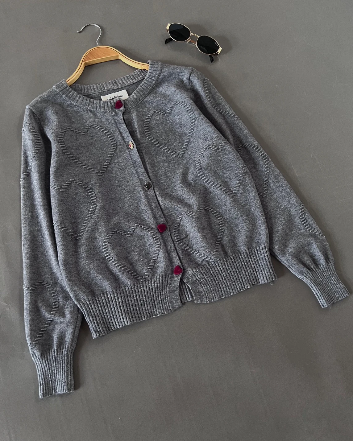 Alternative view of Ileya Cardi Kode 407 O Grey