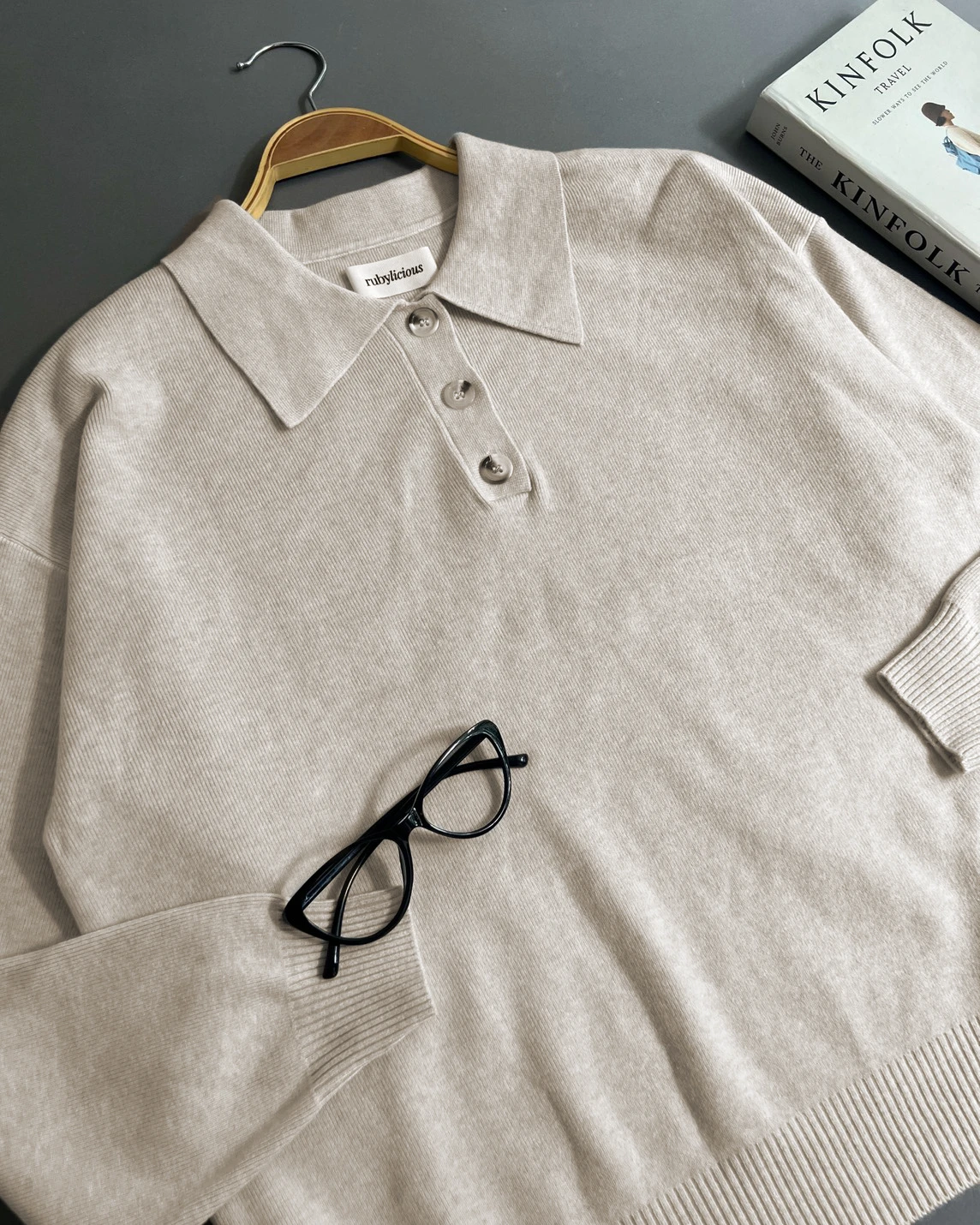 Alternative view of Jelica Longsleeve Beige