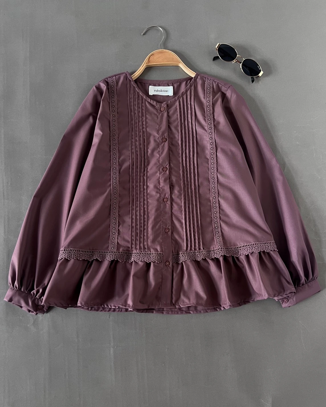Alternative view of Koalyn Shirt Kode 80158 Mauve