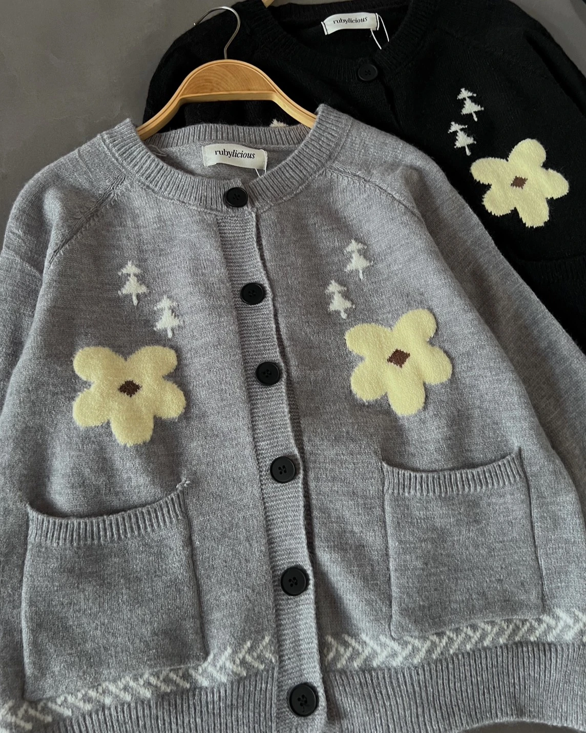 Syeril Cardi Kode 426 O Misty Grey - Image 4