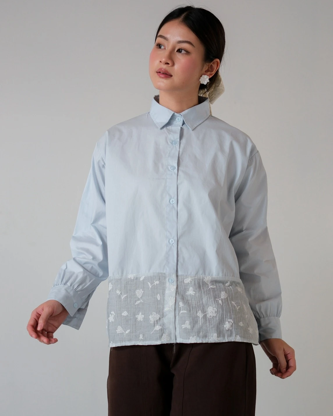 Alternative view of Qivira Shirt Kode 80522 Blue