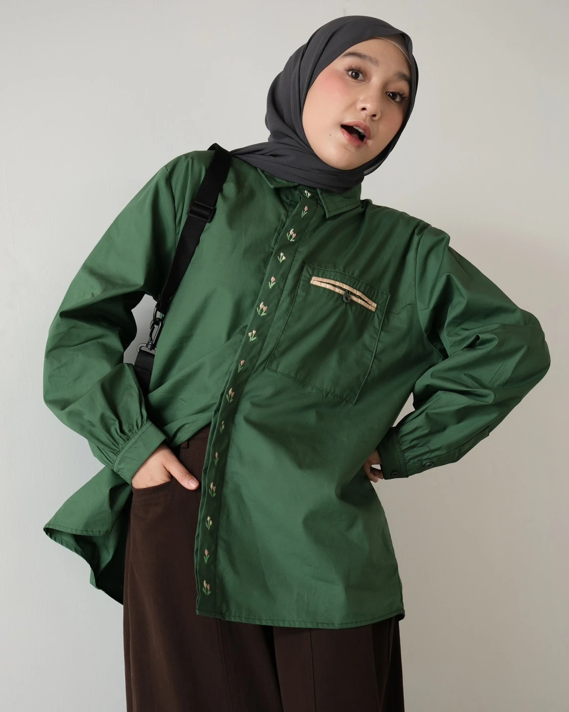 Kyla Shirt Green
