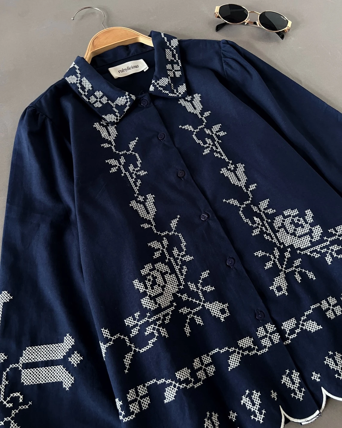 Klein Shirt Kode 20453 Navy