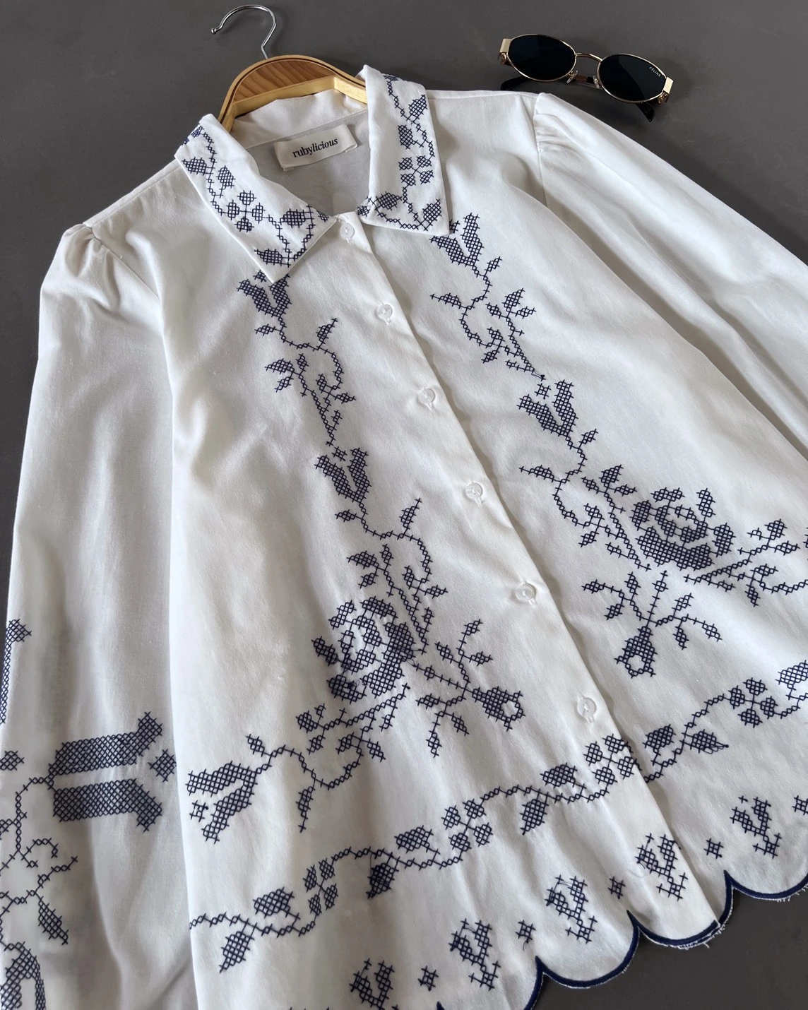 Klein Shirt Kode 20453 Broken White