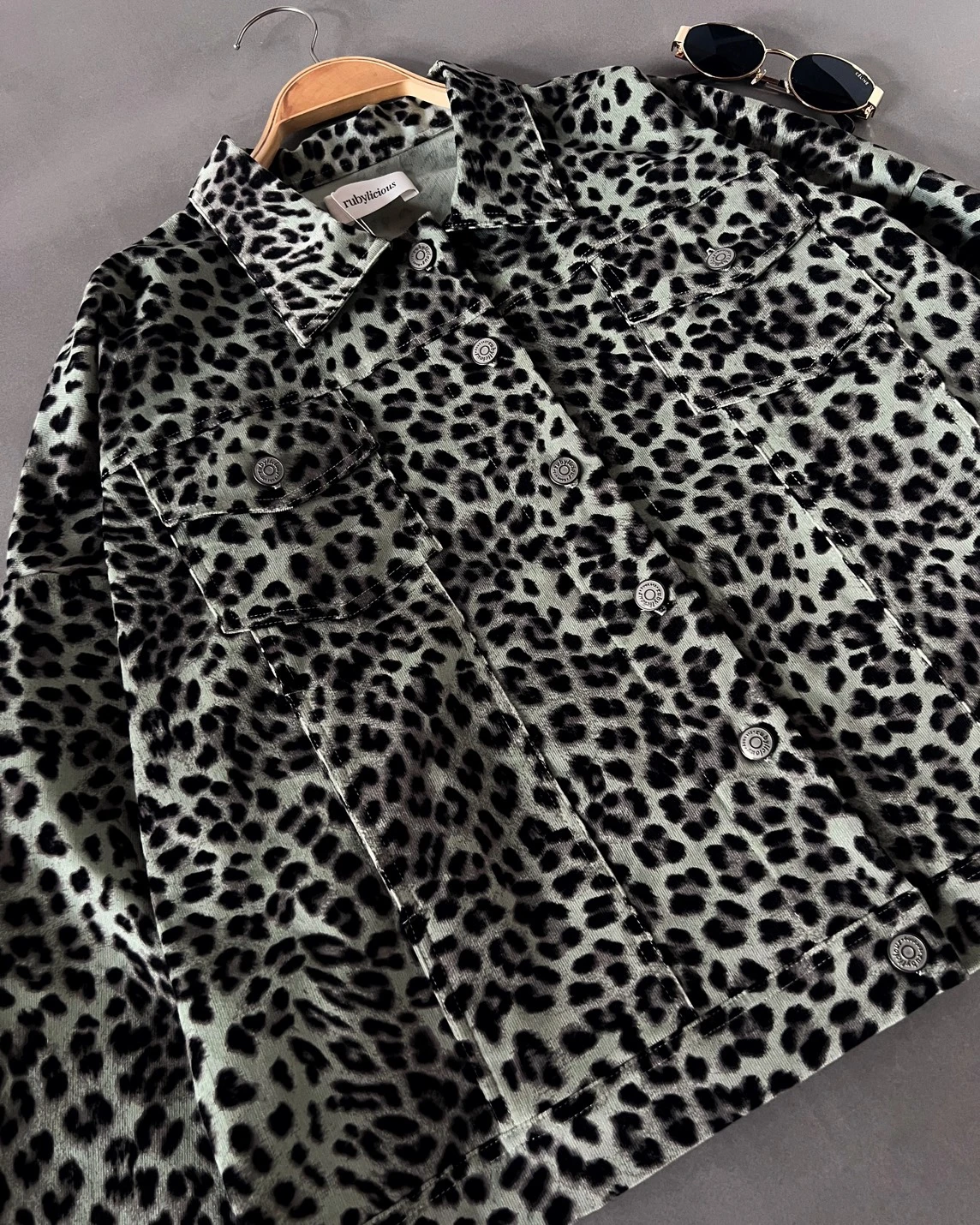 Thelma Jacket Kode 251116 Grey Leopard