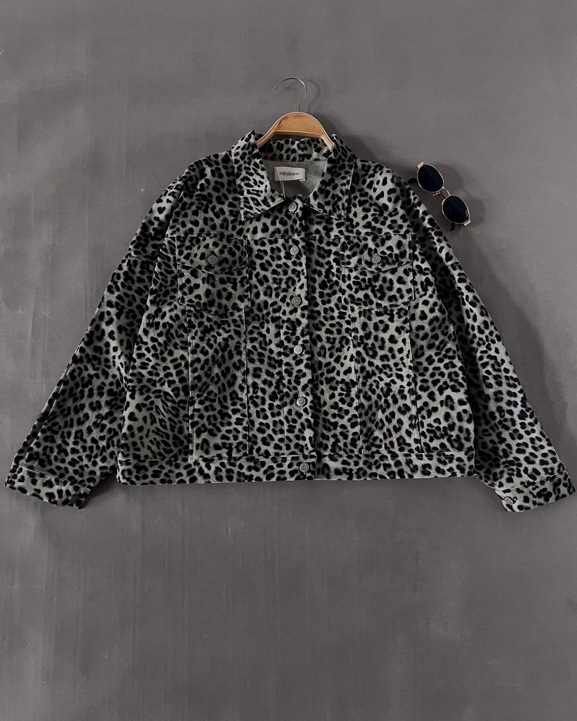 Alternative view of Thelma Jacket Kode 251116 Grey Leopard