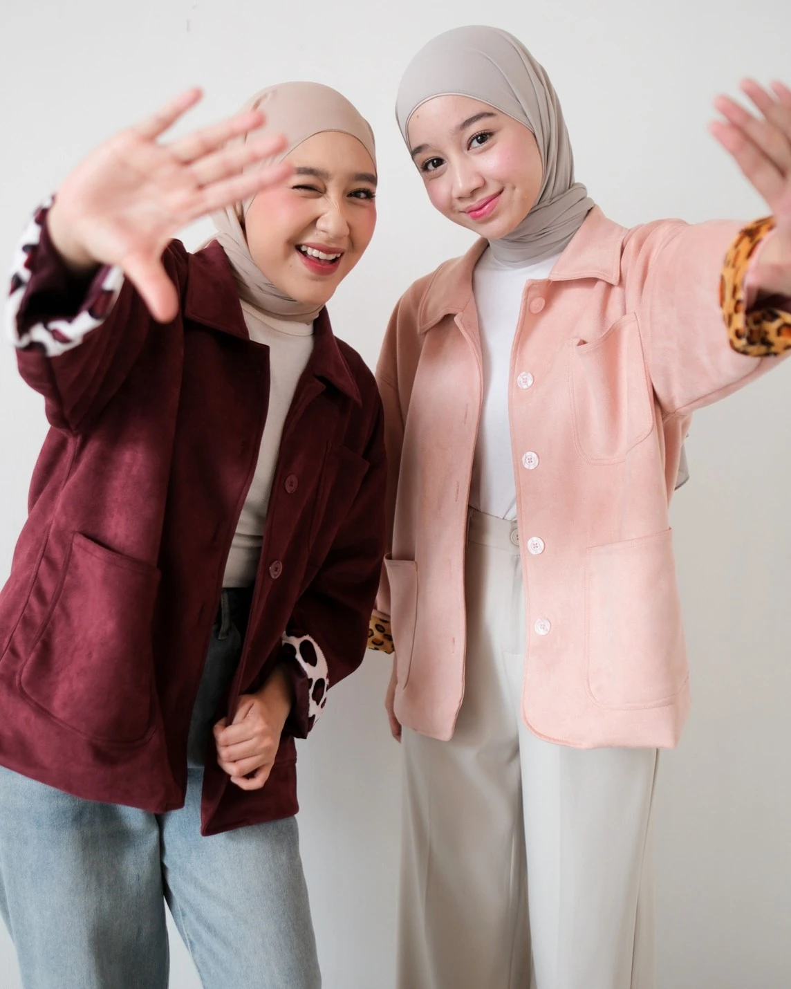 Jilea Jacket Kode 26543 Maroon - Image 4