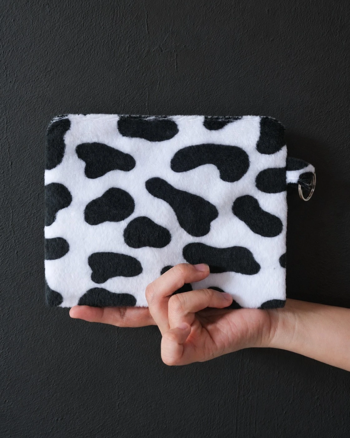Animal Printed Pouch Cow