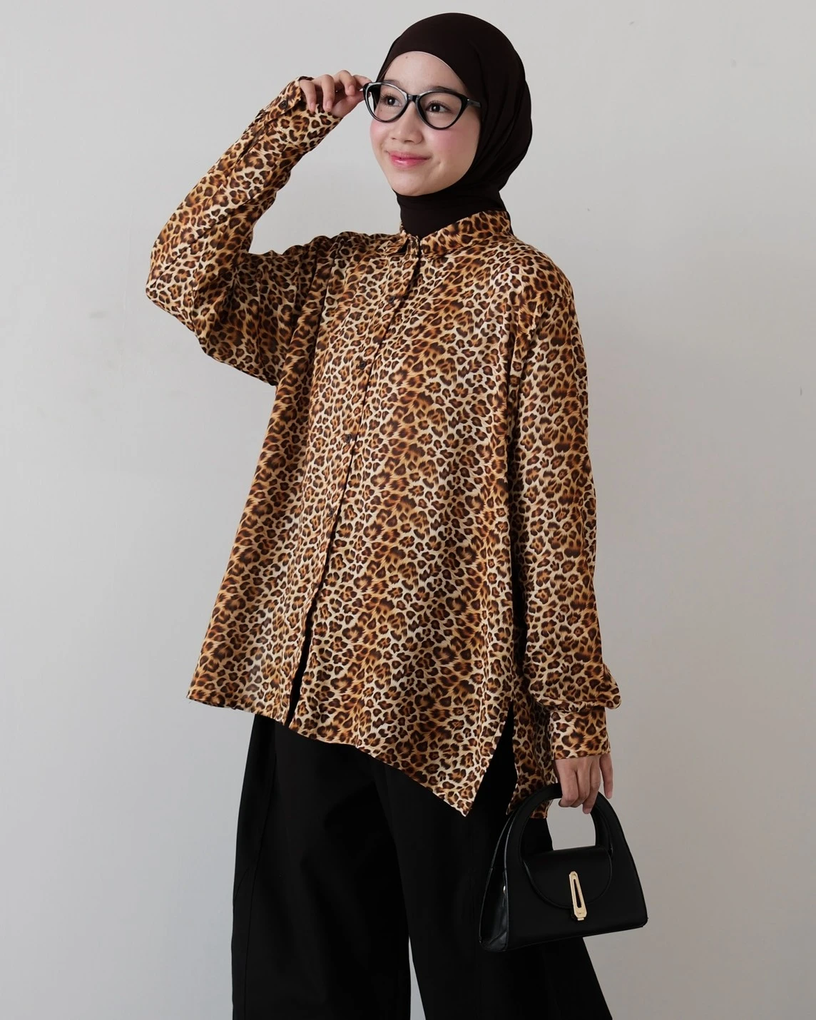 Kalya Leopard Shirt Kode 26603