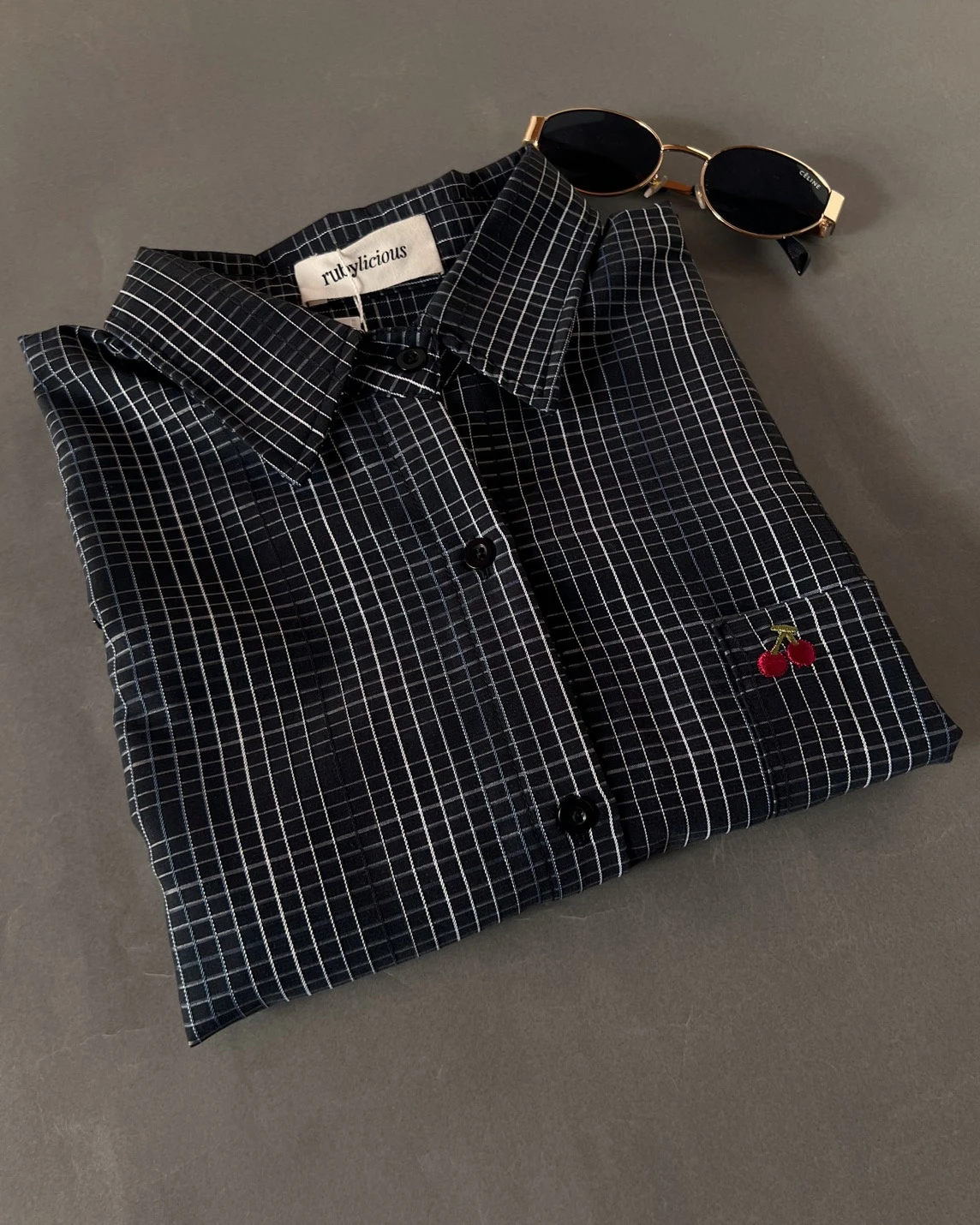 Alternative view of Wilona Plaid Shirt Kode 26411
