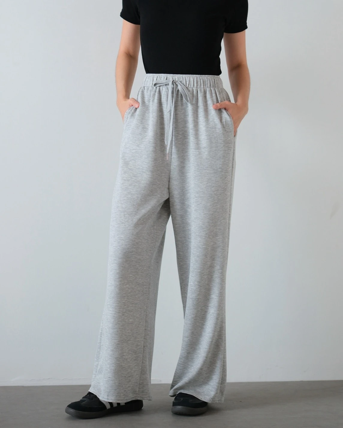 Olvya Cullote Pants Kode 6866 Misty Grey