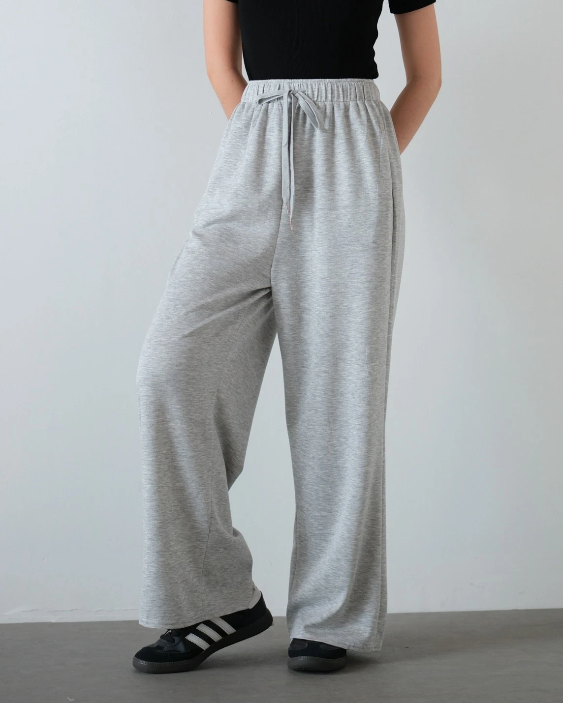 Alternative view of Olvya Cullote Pants Kode 6866 Misty Grey