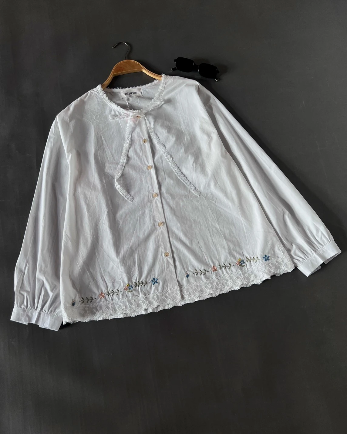Alternative view of Jiva Shirt Kode 8801 White