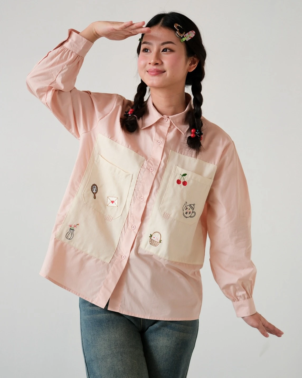 Leith Shirt Dusty Pink