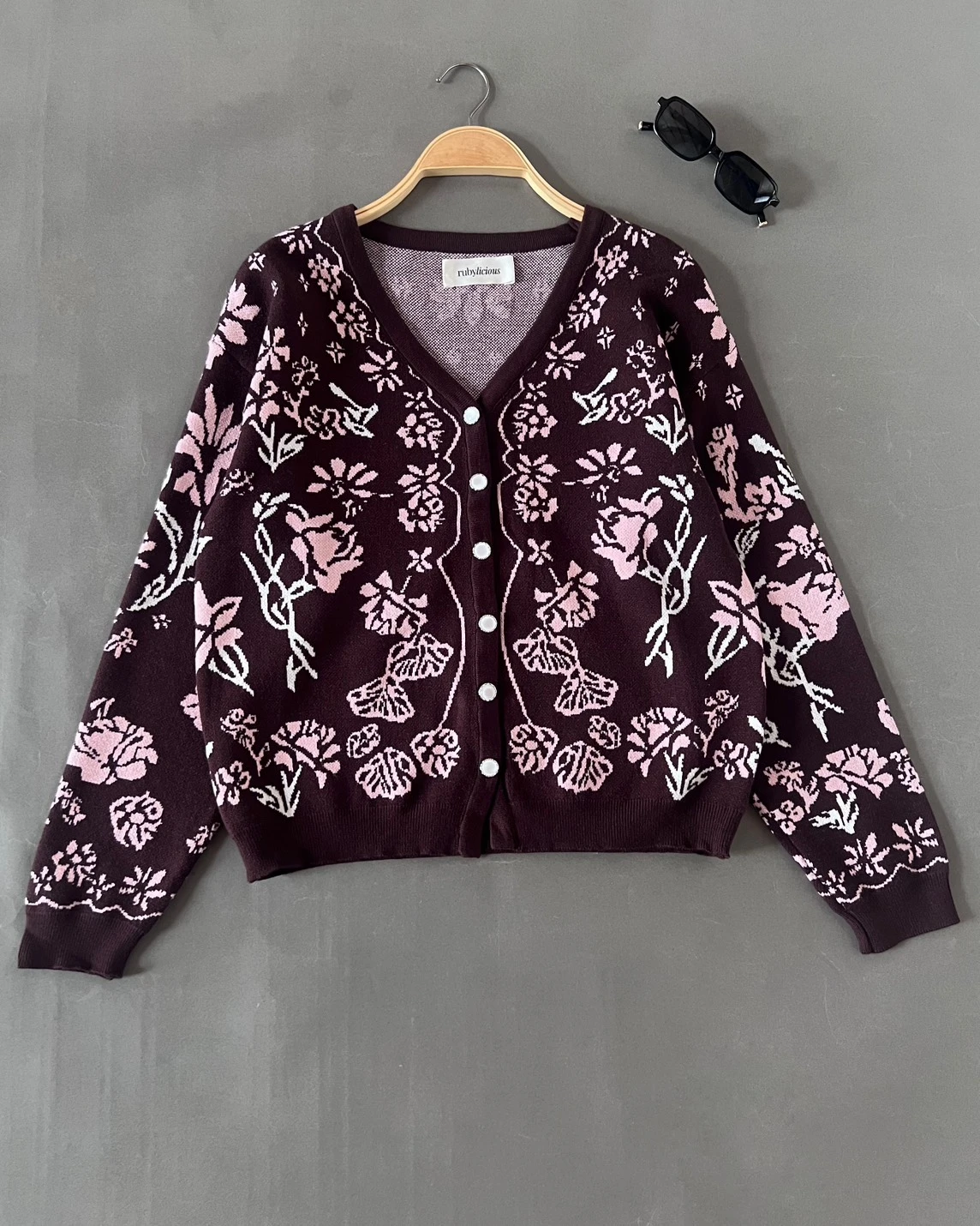 Icesya Cardi Kode 266P Coffee