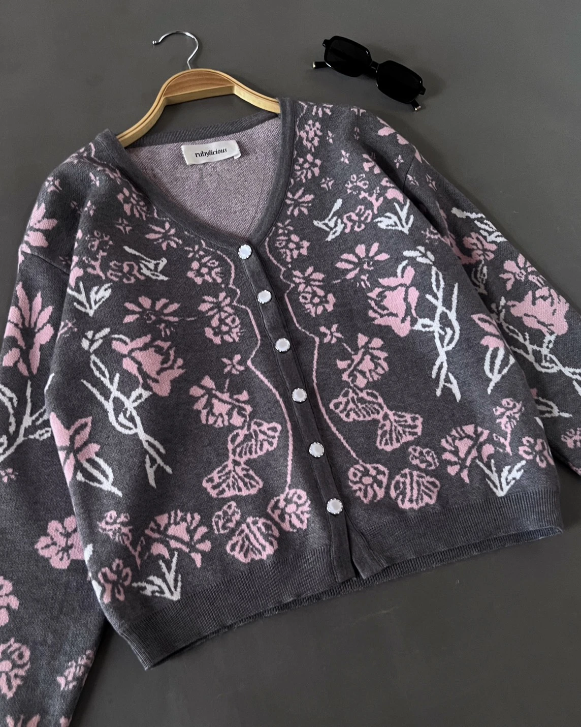 Icesya Cardi Kode 266P Grey